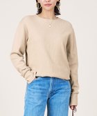 【マイカ ディール/MICA & DEAL】の【marmors】thermal crew neck pullover 人気、トレンドファッション・服の通販 founy(ファニー) ファッション Fashion レディースファッション Fashion for Women トップス・カットソー Cut & Sew Tops カジュアルプルオーバー・ニットトップス Pullovers & Knit Tops / Casual Pullovers シンプル Simple, Minimal ストレッチ Stretch, Stretchy Fabric 定番 Standard, Basic Item ワイド Wide, Wide Fit ワッフル Waffle, Waffle Knit thumbnail L/BEIGE|ID: prp329100004831188 ipo3291000000035174110