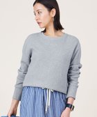 【マイカ ディール/MICA & DEAL】の【marmors】thermal crew neck pullover 人気、トレンドファッション・服の通販 founy(ファニー) ファッション Fashion レディースファッション Fashion for Women トップス・カットソー Cut & Sew Tops カジュアルプルオーバー・ニットトップス Pullovers & Knit Tops / Casual Pullovers シンプル Simple, Minimal ストレッチ Stretch, Stretchy Fabric 定番 Standard, Basic Item ワイド Wide, Wide Fit ワッフル Waffle, Waffle Knit thumbnail GRAY|ID: prp329100004831188 ipo3291000000035174111