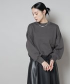 【ナノ ユニバース/nano universe】のブロード切替クルーネック裏毛トップス 人気、トレンドファッション・服の通販 founy(ファニー) ファッション Fashion レディースファッション Fashion for Women トップス・カットソー Cut & Sew Tops 切替 Switching, Contrast Panel ストライプ Stripe, Striped Pattern バランス Balance, Style Balance ブロード Broadcloth, Fine Cotton ベーシック Basic, Essential ミックス Mix, Mixed Style ループ Loop, Loop Knit ワイド Wide, Wide Fit おすすめ Recommended / Our Picks 2025年 2025 2025-2026秋冬・A/W Autumn/Winter 2025–26 AW25–26 thumbnail チャコール3|ID: prp329100004831189 ipo3291000000035174143