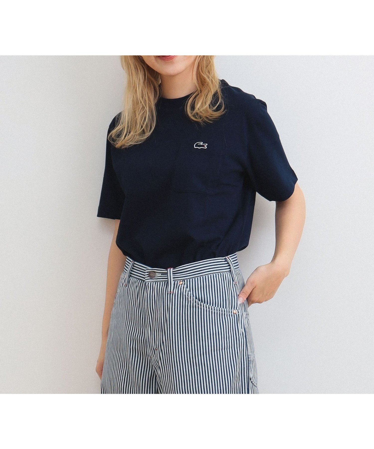 【ビームス ウイメン/BEAMS】のLACOSTE / クラシック フィット Tシャツ 人気、トレンドファッション・服の通販 founy(ファニー) 　ファッション　Fashion　レディースファッション　Fashion for Women　トップス・カットソー　Cut & Sew Tops　シャツ・ブラウス・オフィスカジュアル　Elegant Blouses & Button-Ups　ロングTシャツ・Tシャツ　Longline T-Shirts & Tees　クラシック　Classic, Timeless Style　スポーツ　Sports, Activewear　定番　Standard, Basic Item　なめらか　Smooth, Silky Texture　人気　Popular, Best Seller　フィット　Fit, Slim Fit　フランス　France, French　プリーツ　Pleats, Pleated　ポロシャツ　Polo Shirt, Collared Tee　リラックス　Relax, Relaxed Fit　おすすめ　Recommended / Our Picks　夏　Summer　 other-1|ID: prp329100004831190 ipo3291000000035174150