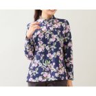【ロブジェ/LOBJIE】の【洗える・日本製】花柄起毛カットソー 人気、トレンドファッション・服の通販 founy(ファニー) ファッション Fashion レディースファッション Fashion for Women トップス・カットソー Cut & Sew Tops カットソー・ベーシックTシャツ Cut-and-Sewn Tops / Stretch Tees & Basics 花柄・フラワープリント・モチーフ Floral Prints & Motifs / Flower Pattern Tops インナー Innerwear 洗える Machine Washable カットソー Cut and Sewn Top ジャケット Jacket, Outerwear スタンド Stand Collar, Upright Stand トレンド Trend, Trending Now 長袖 Long Sleeve, Full Sleeve フェミニン Feminine, Girly フレア Flare, Flared ベスト Vest, Waistcoat ボトム Bottoms, Lower Wear おすすめ Recommended / Our Picks 日本製 Made In Japan thumbnail ダークブルー|ID: prp329100004831192 ipo3291000000035174221
