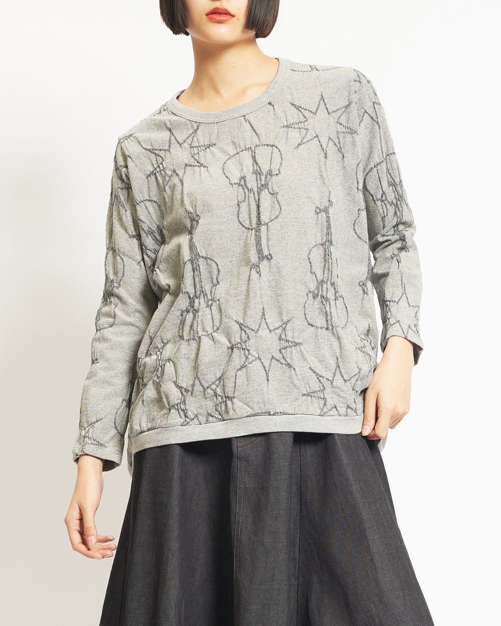 【ゴム/gomme】の/コクーンT インテリア・キッズ・メンズ・レディースファッション・服の通販 founy(ファニー) ファッション Fashion レディースファッション Fashion for Women コクーン Cocoon, Cocoon Silhouette シンプル Simple, Minimal バランス Balance, Style Balance ボトム Bottoms, Lower Wear ポケット Pocket, Pocket Detail 今季 This Season, Current Season グレー|ID: prp329100004831194 ipo3291000000035174238