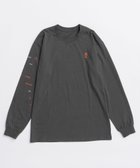 【メゾンスペシャル/MAISON SPECIAL】のUNCHAINED Long Sleeve T-shirt 人気、トレンドファッション・服の通販 founy(ファニー) ファッション Fashion レディースファッション Fashion for Women トップス・カットソー Cut & Sew Tops シャツ・ブラウス・オフィスカジュアル Elegant Blouses & Button-Ups ロングTシャツ・Tシャツ Longline T-Shirts & Tees カットソー Cut and Sewn Top グラフィック Graphic, Graphic Design シンプル Simple, Minimal スリーブ Sleeve, Long Sleeve / Short Sleeve デニム Denim, Jeans Material フロント Front, Front Design プリント Print, Printed Pattern ロング Long, Long-Length ワンポイント One Point, Statement Accent thumbnail C.GRY|ID: prp329100004831204 ipo3291000000035174388