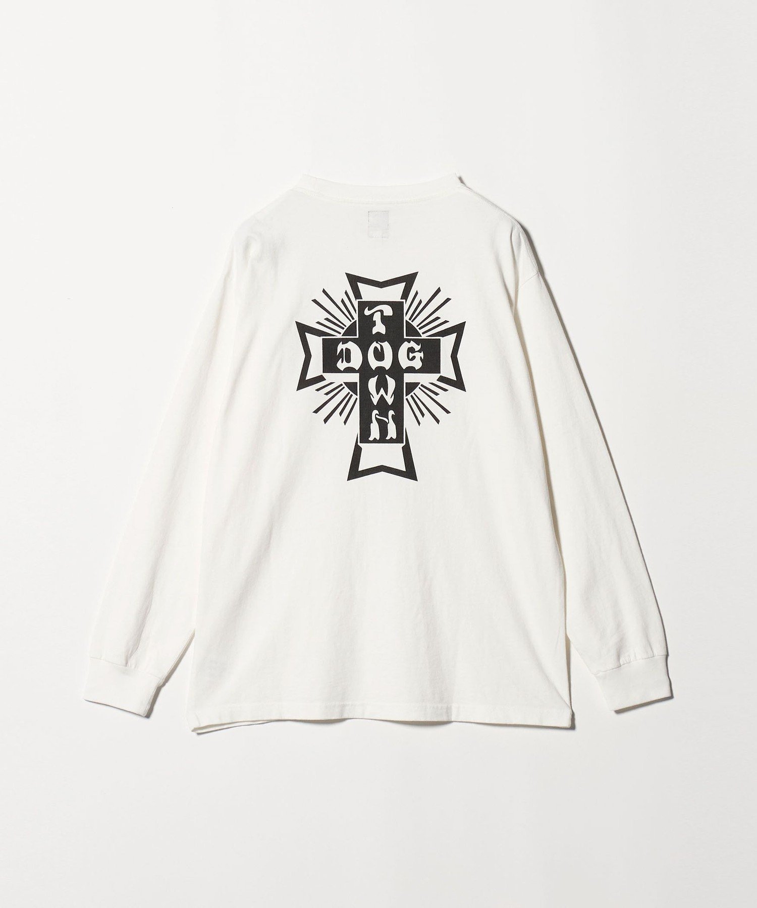 【ビューティ&ユース ユナイテッドアローズ/BEAUTY&YOUTH / UNITED ARROWS】のDOGTOWN* CGS. LONG SLEEVE Tシャツ インテリア・キッズ・メンズ・レディースファッション・服の通販 founy(ファニー) 　ファッション　Fashion　レディースファッション　Fashion for Women　トップス・カットソー　Cut & Sew Tops　シャツ・ブラウス・オフィスカジュアル　Elegant Blouses & Button-Ups　ロングTシャツ・Tシャツ　Longline T-Shirts & Tees　カリフォルニア　California, Cali Style　グラフィック　Graphic, Graphic Design　コレクション　Collection, Seasonal Line　フロント　Front, Front Design　別注　Limited Edition, Custom Order　リアル　Real, Realistic　WHITE|ID: prp329100004831206 ipo3291000000035174449