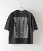 【エディフィス/EDIFICE】のPLASTIC IMAGINE (プラスチックイマジン) 別注 Algowave Tシャツ 人気、トレンドファッション・服の通販 founy(ファニー) ファッション Fashion レディースファッション Fashion for Women トップス・カットソー Cut & Sew Tops シャツ・ブラウス・オフィスカジュアル Elegant Blouses & Button-Ups ロングTシャツ・Tシャツ Longline T-Shirts & Tees キャップ Cap, Baseball Cap グラフィック Graphic, Graphic Design コレクション Collection, Seasonal Line スマート Smart, Elegant フォルム Silhouette, Form プリント Print, Printed Pattern 別注 Limited Edition, Custom Order thumbnail ブラック|ID: prp329100004831207 ipo3291000000035174453