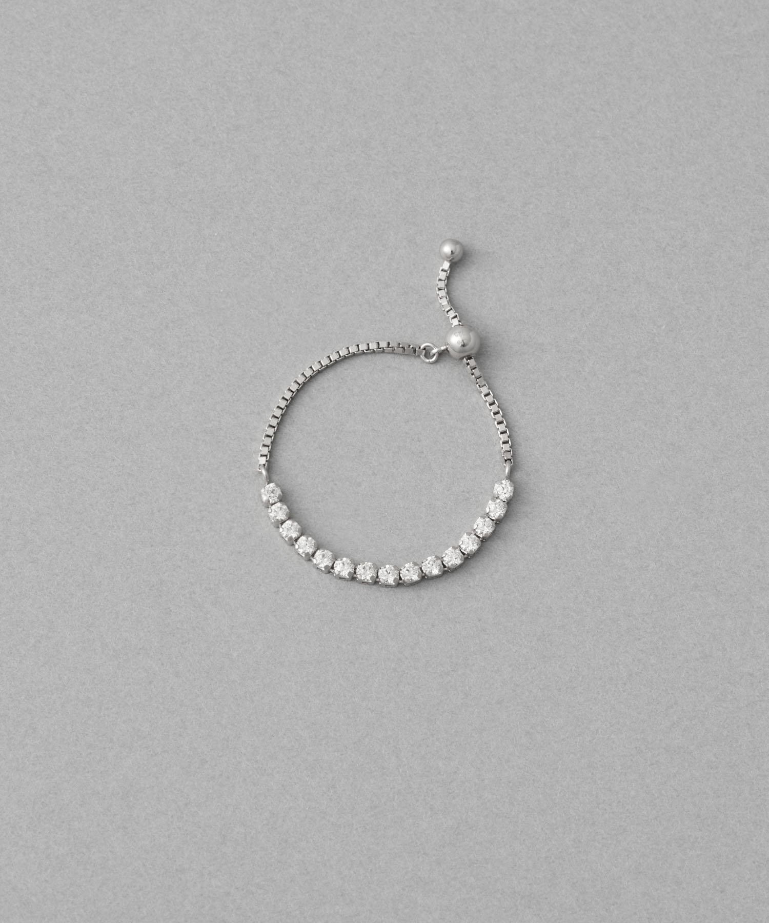 【エテ/ete】のラインストーン チェーンリング インテリア・キッズ・メンズ・レディースファッション・服の通販 founy(ファニー) 　ファッション　Fashion　レディースファッション　Fashion for Women　コレクション　Collection, Seasonal Line　シルバー　Silver, Metallic Silver　スタイリッシュ　Stylish, Fashionable　ストーン　Stone, Gem-Like　チェーン　Chain, Chain Strap　ビジュー　Bijou, Jewel-like Accent　リュクス　Luxury, Elegant, High-End, Chic　A|ID: prp329100004831276 ipo3291000000035175542