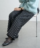 【イエナ/IENA】の《WEB限定/追加》ドットジャガードイージーパンツ ブラック|ID: prp329100004831279 ipo3291000000035175552