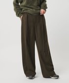 【ビューティ&ユース ユナイテッドアローズ/BEAUTY&YOUTH / UNITED ARROWS】の毛ブレンド ハイウエスト タックワイドパンツ OLIVE|ID: prp329100004831287 ipo3291000000035175588
