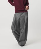 【ビューティ&ユース ユナイテッドアローズ/BEAUTY&YOUTH / UNITED ARROWS】の毛ブレンド ハイウエスト タックワイドパンツ MD.GRAY|ID: prp329100004831287 ipo3291000000035175589