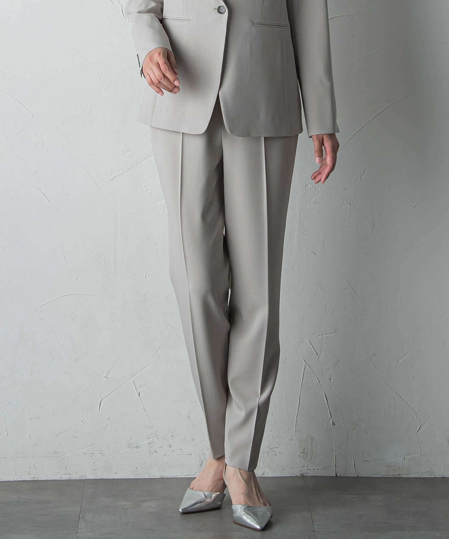 【ロートレ アモン/LAUTRE AMONT】のシャドーヘリンボンパンツ≪洗濯機で洗える≫ 人気、トレンドファッション・服の通販 founy(ファニー) 　ファッション　Fashion　レディースファッション　Fashion for Women　パンツ　Pants & Trousers　2024年　2024　2024-2025秋冬・A/W　Autumn/Winter 2024–25 AW24–25　シャドー　Shadow, Subtle Pattern　ストレッチ　Stretch, Stretchy Fabric　スラックス　Slacks, Dress Pants　センター　Center, Center Line　エレガント 上品　Elegant　洗える　Machine Washable　秋　Autumn　A/W・秋冬　Autumn/Winter　ビジネス 仕事 通勤　Business / Work / Commuting　 other-1|ID: prp329100004831289 ipo3291000000035175593