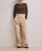 【アダム エ ロペ/ADAM ET ROPE'】の【WEB限定】・【サステナブル】ディープライズワイドデニム 人気、トレンドファッション・服の通販 founy(ファニー) ファッション Fashion レディースファッション Fashion for Women 春 Spring シンプル Simple, Minimal スラックス Slacks, Dress Pants センター Center, Center Line タンク Tank Top, Sleeveless Top デニム Denim, Jeans Material 定番 Standard, Basic Item 人気 Popular, Best Seller パッチ Patch, Appliqué フロント Front, Front Design ブリーチ Bleach, Washed Finish ポケット Pocket, Pocket Detail S/S・春夏 SS, Spring/Summer, Warm Season おすすめ Recommended / Our Picks 夏 Summer 2026年 2026 thumbnail ベージュ系(29)|ID: prp329100004831302 ipo3291000000035175681