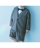 【デビロック/devirock / KIDS】のフォーマル ノーカラージャケット セットアップ(ハーフパンツ) 子供服 キッズ 26SS 人気、トレンドファッション・服の通販 founy(ファニー) ファッション Fashion キッズファッション Fashion for Kids ボトムス Bottoms 春 Spring サスペンダー Suspenders, Braces ジャケット Jacket, Outerwear セットアップ Set-Up, Coordinated Outfit ハーフ Half, Half-Length フォーマル Formal, Dressy おすすめ Recommended / Our Picks 入学式 Entrance Ceremony 卒業式 Graduation Ceremony 結婚式 Wedding 2026年 2026 thumbnail 001-チャコール|ID: prp329100004831306 ipo3291000000035175697