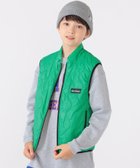【シップス/SHIPS / KIDS】の【SHIPS KIDS別注】WILD THINGS 130~170cm / キルティング リバーシブル ベスト 人気、トレンドファッション・服の通販 founy(ファニー) ファッション Fashion キッズファッション Fashion for Kids アウトドア Outdoor Clothing インナー Innerwear キルティング Quilted, Quilting 軽量 Lightweight, Ultra Light スウェット / スエット Sweatshirt, Sweatwear 人気 Popular, Best Seller パープル Purple, Violet ベスト Vest, Waistcoat 別注 Limited Edition, Custom Order 防寒 Cold Protection, Winter-Ready リバーシブル Reversible, Two-Sided 2024年 2024 2024-2025秋冬・A/W Autumn/Winter 2024–25 AW24–25 thumbnail グリーン|ID: prp329100004831311 ipo3291000000035175736
