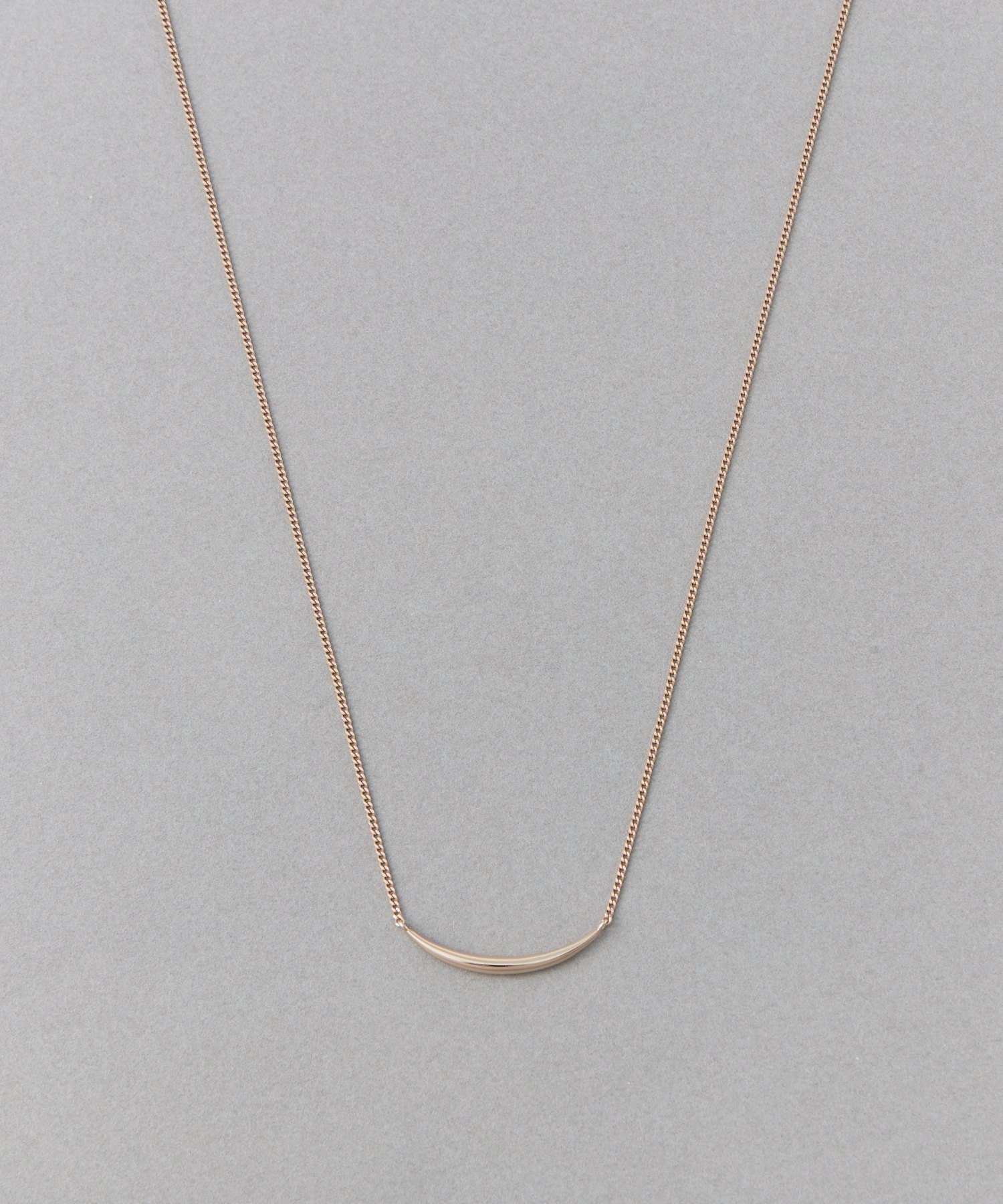 【エテ/ete】のレイヤー カーヴライン ネックレス インテリア・キッズ・メンズ・レディースファッション・服の通販 founy(ファニー) 　ファッション　Fashion　レディースファッション　Fashion for Women　ジュエリー　Jewelry　ネックレス　Necklaces & Pendants　おすすめ　Recommended / Our Picks　ギフト プレゼント　Gift / Present　シンプル　Simple, Minimal　ジュエリー　Jewelry, Accessories　スタイリッシュ　Stylish, Fashionable　ダウン　Down, Puffer　デコルテ　Décolleté, Neckline　ネックレス　Necklace, Pendant Necklace　バランス　Balance, Style Balance　エレガント 上品　Elegant　ピンクゴールド|ID: prp329100004831312 ipo3291000000035175745