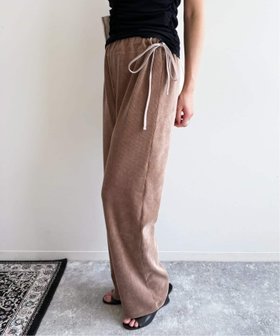 【エディット フォー ルル/edit.for LuLu】のコールベロアパンツ 人気、トレンドファッション・服の通販 founy(ファニー) ファッション Fashion レディースファッション Fashion for Women パンツ Pants & Trousers おすすめ Recommended / Our Picks ストレッチ Stretch, Stretchy Fabric スマート Smart, Elegant フェミニン Feminine, Girly ベロア Velour, Soft Velvet ミニスカート Mini Skirt, Short Skirt リボン Ribbon, Bow リラックス Relax, Relaxed Fit ルーズ Loose, Oversized 再入荷 Restock / Back in Stock |ID:prp329100004831326