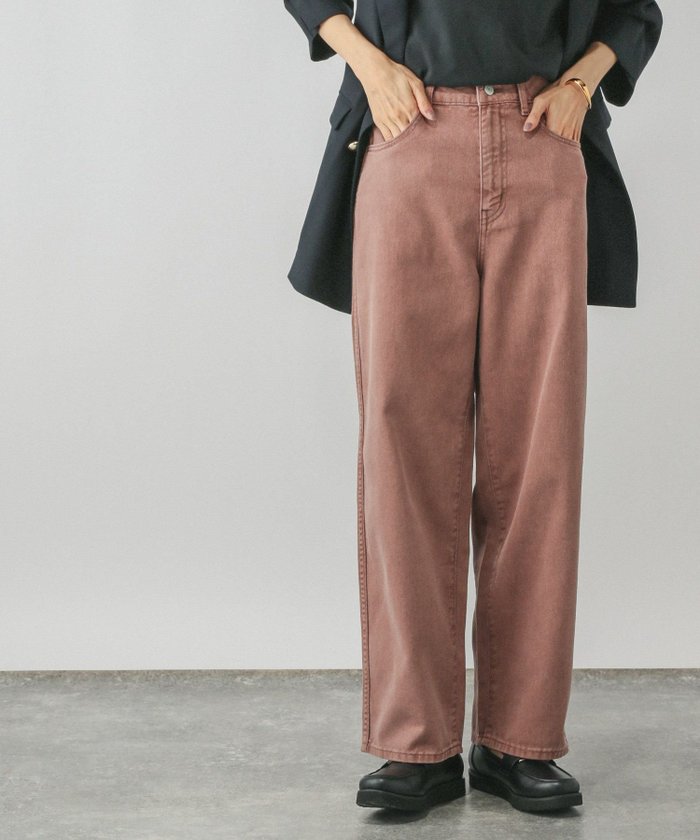 【グローバルワーク/GLOBAL WORK】のGOODデニムカラーバギーパンツ/498402 インテリア・キッズ・メンズ・レディースファッション・服の通販 founy(ファニー) https://founy.com/ ファッション Fashion レディースファッション Fashion for Women パンツ Pants & Trousers イエロー Yellow インディゴ Indigo Denim カットソー Cut and Sewn Top ケミカル Chemical, Chemical Wash シンプル Simple, Minimal ジャケット Jacket, Outerwear デニム Denim, Jeans Material ミックス Mix, Mixed Style 人気 Popular, Best Seller 秋 Autumn |ID: prp329100004831330 ipo3291000000035175944