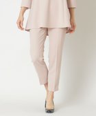 【トゥー ビー シック/TO BE CHIC】のストレッチダブルクロス パンツ 人気、トレンドファッション・服の通販 founy(ファニー) ファッション Fashion レディースファッション Fashion for Women パンツ Pants & Trousers オケージョン Occasion Wear スリム Slim, Slim Fit センター Center, Center Line thumbnail ピンク|ID: prp329100004831331 ipo3291000000035175954