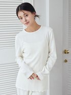【ジェラート ピケ/gelato pique】のハートふくれジャガードロンT 人気、トレンドファッション・服の通販 founy(ファニー) ファッション Fashion レディースファッション Fashion for Women トップス・カットソー Cut & Sew Tops ロングTシャツ・Tシャツ Longline T-Shirts & Tees おすすめ Recommended / Our Picks インナー Innerwear カーディガン Cardigan, Knitwear シンプル Simple, Minimal ストレッチ Stretch, Stretchy Fabric スマート Smart, Elegant プレート Plate, Dish ボトム Bottoms, Lower Wear thumbnail CRM[004]|ID: prp329100004831333 ipo3291000000035175974