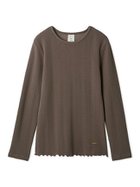 【ジェラート ピケ/gelato pique】のハートふくれジャガードロンT 人気、トレンドファッション・服の通販 founy(ファニー) ファッション Fashion レディースファッション Fashion for Women トップス・カットソー Cut & Sew Tops ロングTシャツ・Tシャツ Longline T-Shirts & Tees おすすめ Recommended / Our Picks インナー Innerwear カーディガン Cardigan, Knitwear シンプル Simple, Minimal ストレッチ Stretch, Stretchy Fabric スマート Smart, Elegant プレート Plate, Dish ボトム Bottoms, Lower Wear thumbnail BRW[058]|ID: prp329100004831333 ipo3291000000035175975