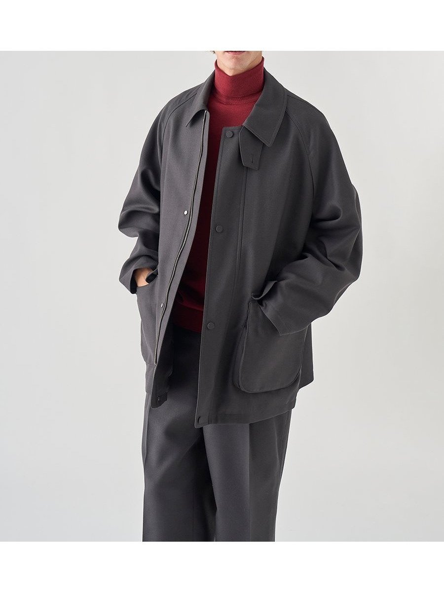 【ジョンスメドレー/JOHN SMEDLEY / MEN】のJM215 人気、トレンドファッション・服の通販 founy(ファニー) 　ファッション　Fashion　メンズファッション　Fashion for Men　2025年　2025　2025-2026秋冬・A/W　Autumn/Winter 2025–26 AW25–26　冬　Winter / This Winter　キュプラ　Cupro, Eco Fabric　セットアップ　Set-Up, Coordinated Outfit　ツイル　Twist, Twisted Detail　ドット　Polka Dot, Dot Pattern　フロント　Front, Front Design　ブルゾン　Blouson, Bomber Jacket　ポケット　Pocket, Pocket Detail　ミドル　Middle Length, Mid Height　エレガント 上品　Elegant　A/W・秋冬　Autumn/Winter　 other-1|ID: prp329100004831341 ipo3291000000035176081