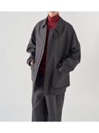 【ジョンスメドレー/JOHN SMEDLEY / MEN】のJM215 人気、トレンドファッション・服の通販 founy(ファニー) ファッション Fashion メンズファッション Fashion for Men 2025年 2025 2025-2026秋冬・A/W Autumn/Winter 2025–26 AW25–26 冬 Winter / This Winter キュプラ Cupro, Eco Fabric セットアップ Set-Up, Coordinated Outfit ツイル Twist, Twisted Detail ドット Polka Dot, Dot Pattern フロント Front, Front Design ブルゾン Blouson, Bomber Jacket ポケット Pocket, Pocket Detail ミドル Middle Length, Mid Height エレガント 上品 Elegant A/W・秋冬 Autumn/Winter thumbnail NO1チャコール|ID: prp329100004831341 ipo3291000000035176082
