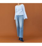 【エドウイン オンライン モール/EDWIN ONLINE MALL】のリニューアル Lee BABE ストレッチ/ストレートデニムパンツ 【豊富なサイズ展開XXS-4L】 人気、トレンドファッション・服の通販 founy(ファニー) ファッション Fashion レディースファッション Fashion for Women パンツ Pants & Trousers デニムパンツ・ジーンズ・美脚デニム Denim Jeans & Pants アンクル Ankle-Length Design シンプル Simple, Minimal ストレッチ Stretch, Stretchy Fabric ストレート Straight, Straight Cut テーパード Tapered, Tapered Pants デニム Denim, Jeans Material ロールアップ Roll-Up, Cuffed Hem thumbnail 淡色ブルー|ID: prp329100004831344 ipo3291000000035176097