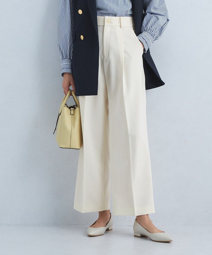 【ユナイテッドアローズ/UNITED ARROWS】のsize SHORT/TALLあり キチントボトムス カバー ワイド パンツ オフホワイト インテリア・キッズ・メンズ・レディースファッション・服の通販 founy(ファニー) https://founy.com/ ファッション Fashion レディースファッション Fashion for Women パンツ Pants & Trousers ウェーブ Wavy Pattern オケージョン Occasion Wear ジャケット Jacket, Outerwear ストレッチ Stretch, Stretchy Fabric ストレート Straight, Straight Cut センター Center, Center Line ダブル Double, Double-Breasted フィット Fit, Slim Fit フォーマル Formal, Dressy ベーシック Basic, Essential ポケット Pocket, Pocket Detail ロング Long, Long-Length ワイド Wide, Wide Fit アウトレット Outlet / Clearance おすすめ Recommended / Our Picks エレガント 上品 Elegant セレモニー Ceremony 入学式 Entrance Ceremony 卒業式 Graduation Ceremony |ID: prp329100004831348 ipo3291000000035176146