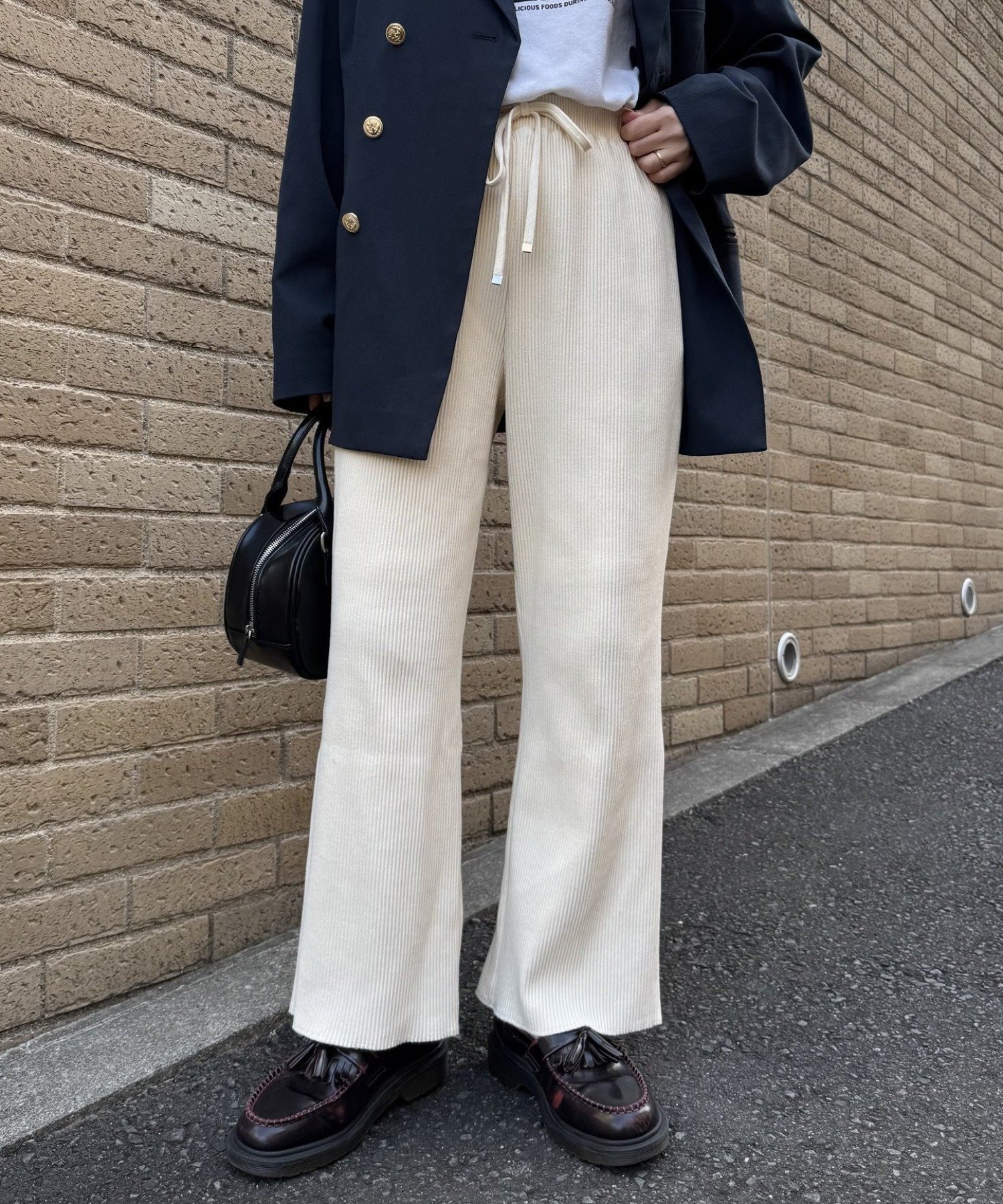 【チャオパニックティピー/CIAOPANIC TYPY】の【マイナス3キロ見え/低身長・高身長対応サイズ展開】すっきりシルエットリブパンツ インテリア・キッズ・メンズ・レディースファッション・服の通販 founy(ファニー) ファッション Fashion レディースファッション Fashion for Women パンツ Pants & Trousers カットソー Cut and Sewn Top シューズ Shoes, Footwear シンプル Simple, Minimal スウェット / スエット Sweatshirt, Sweatwear ストラップサンダル Strappy Sandals, Strap Sandals スニーカー Sneakers, Trainers バレエ Ballet, Ballet Style フレア Flare, Flared リラックス Relax, Relaxed Fit おすすめ Recommended / Our Picks ホワイト|ID: prp329100004831354 ipo3291000000035176179