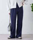 【チャオパニックティピー/CIAOPANIC TYPY】の【マイナス3キロ見え/低身長・高身長対応サイズ展開】すっきりシルエットリブパンツ ネイビー|ID: prp329100004831354 ipo3291000000035176186