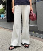 【チャオパニックティピー/CIAOPANIC TYPY】の【マイナス3キロ見え/低身長・高身長対応サイズ展開】すっきりシルエットリブパンツ グレー|ID: prp329100004831354 ipo3291000000035176191