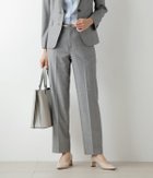 【ニューヨーカー/NEWYORKER】のウールシルクチェンジヘリンボーン ストレートパンツ グレー|ID: prp329100004831360 ipo3291000000035176220