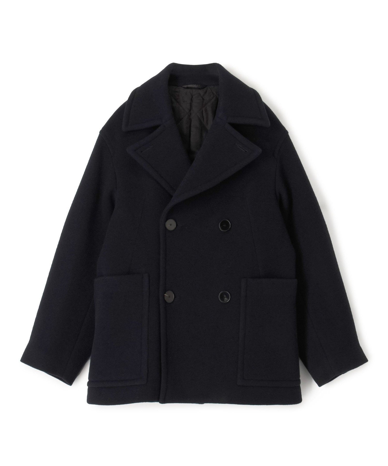 【トゥモローランド/TOMORROWLAND / MEN】のラムウールモッサー ダブルブレステッド4B Pコート 人気、トレンドファッション・服の通販 founy(ファニー) ファッション Fashion メンズファッション Fashion for Men 2025年 2025 2025-2026秋冬・A/W Autumn/Winter 2025–26 AW25–26 キルト Quilt, Quilted Fabric テーラード Tailored, Tailored Fit ブルゾン Blouson, Bomber Jacket ポケット Pocket, Pocket Detail ワーク Workwear, Utility Style other-1|ID: prp329100004831361 ipo3291000000035176219