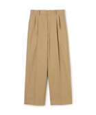 【トゥモローランド/TOMORROWLAND】のコットンチノ タックストレートパンツ 人気、トレンドファッション・服の通販 founy(ファニー) ファッション Fashion レディースファッション Fashion for Women パンツ Pants & Trousers ストレート Straight, Straight Cut センター Center, Center Line フロント Front, Front Design ベーシック Basic, Essential リラックス Relax, Relaxed Fit thumbnail 43 ベージュ|ID: prp329100004831363 ipo3291000000035176226