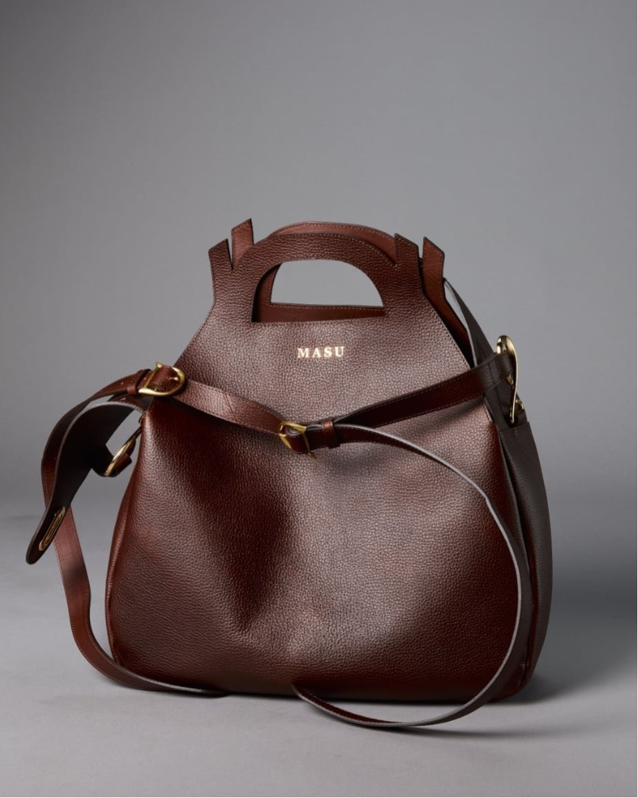 【エムエーエスユー/MASU】のTRUFFE BAG インテリア・キッズ・メンズ・レディースファッション・服の通販 founy(ファニー) 　ファッション　Fashion　レディースファッション　Fashion for Women　バッグ　Bags　皿　Plate, Dish　CHOCOLATE|ID: prp329100004831367 ipo3291000000035176252