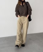 【キャナルジーン/CANAL JEAN】のEl mar フラップポケットコーデュロイパンツ 裏起毛 人気、トレンドファッション・服の通販 founy(ファニー) ファッション Fashion レディースファッション Fashion for Women パンツ Pants & Trousers おすすめ Recommended / Our Picks コーデュロイ Corduroy, Cord Fabric シンプル Simple, Minimal トレーナー Sweatshirt, Trainer フラップ Flap, Flap Pocket ポケット Pocket, Pocket Detail ワイド Wide, Wide Fit thumbnail ベージュ|ID: prp329100004831370 ipo3291000000035176265