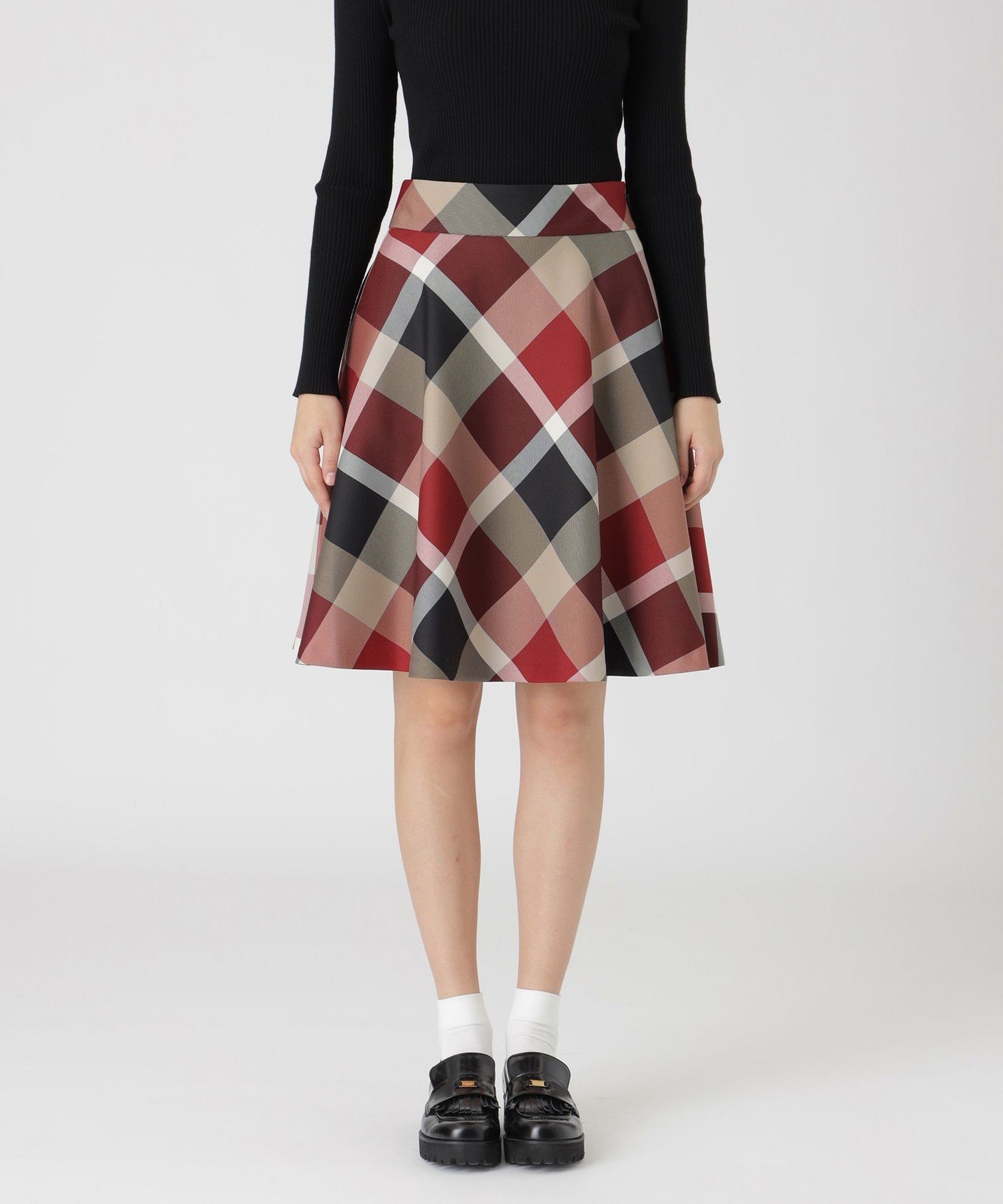 【ブルーレーベル クレストブリッジ/BLUE LABEL CRESTBRIDGE】の【一部店舗限定】クレストブリッジチェックフレアスカート 人気、トレンドファッション・服の通販 founy(ファニー) 　ファッション　Fashion　レディースファッション　Fashion for Women　スカート　Skirts　Aライン・フレアスカート　A-Line & Flared Skirts　フレア　Flare, Flared　 other-1|ID: prp329100004831373 ipo3291000000035176288