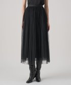 【アナイ/ANAYI】のドットチュールプリーツ スカート 人気、トレンドファッション・服の通販 founy(ファニー) ファッション Fashion レディースファッション Fashion for Women スカート Skirts プリーツスカート / 上品フェミニンスタイル Pleated Skirts オーガンジー Organza Fabric シンプル Simple, Minimal スマート Smart, Elegant ドット Polka Dot, Dot Pattern プリーツ Pleats, Pleated A/W・秋冬 Autumn/Winter 再入荷 Restock / Back in Stock おすすめ Recommended / Our Picks エレガント 上品 Elegant thumbnail black|ID: prp329100004831380 ipo3291000000035176362