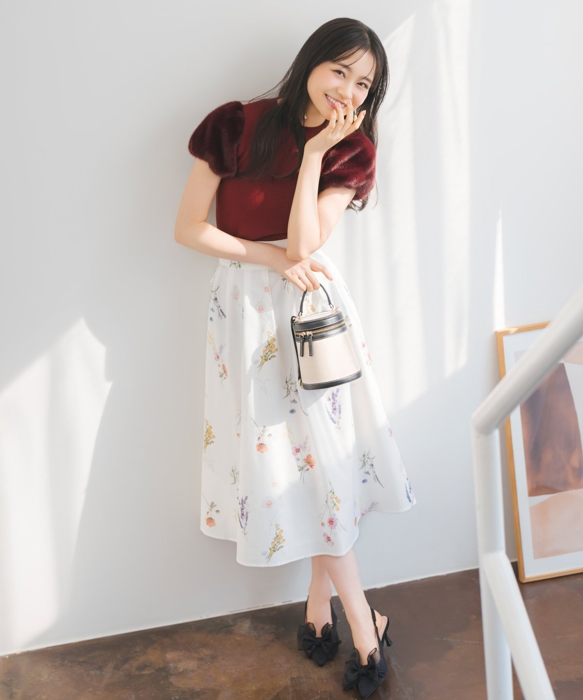 【ウィルセレクション/WILLSELECTION】のオータムボタニカルフラワータックスカート 人気、トレンドファッション・服の通販 founy(ファニー) 　ファッション　Fashion　レディースファッション　Fashion for Women　スカート　Skirts　秋　Autumn　カラフル　Colorful Design　人気　Popular, Best Seller　フラワー　Flower, Floral　フレア　Flare, Flared　プリント　Print, Printed Pattern　レース　Lace, Lace Fabric　エレガント 上品　Elegant　ビジネス 仕事 通勤　Business / Work / Commuting　 other-1|ID: prp329100004831381 ipo3291000000035176367