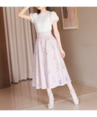 【ウィルセレクション/WILLSELECTION】のオータムボタニカルフラワータックスカート 人気、トレンドファッション・服の通販 founy(ファニー) ファッション Fashion レディースファッション Fashion for Women スカート Skirts 秋 Autumn カラフル Colorful Design 人気 Popular, Best Seller フラワー Flower, Floral フレア Flare, Flared プリント Print, Printed Pattern レース Lace, Lace Fabric エレガント 上品 Elegant ビジネス 仕事 通勤 Business / Work / Commuting thumbnail 赤系花柄|ID: prp329100004831381 ipo3291000000035176370