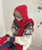 【シーピーシーエム/CPCM】のフード付きニットマフラー 人気、トレンドファッション・服の通販 founy(ファニー) ファッション Fashion レディースファッション Fashion for Women トップス・カットソー Cut & Sew Tops ニット Knit Tops & Sweaters マフラー・スヌード / 冬小物の定番 Scarves & Mufflers アウトドア Outdoor Clothing シンプル Simple, Minimal スウェット / スエット Sweatshirt, Sweatwear スニーカー Sneakers, Trainers デニム Denim, Jeans Material 防寒 Cold Protection, Winter-Ready マフラー Scarf, Muffler 冬 Winter / This Winter thumbnail レッド|ID: prp329100004831382 ipo3291000000035176379