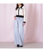 【ジルバイジルスチュアート/JILL by JILLSTUART】のリボン加工カーブパネルデニムパンツ 人気、トレンドファッション・服の通販 founy(ファニー) ファッション Fashion レディースファッション Fashion for Women パンツ Pants & Trousers デニムパンツ・ジーンズ・美脚デニム Denim Jeans & Pants スマート Smart, Elegant デニム Denim, Jeans Material フェミニン Feminine, Girly ポケット Pocket, Pocket Detail リボン Ribbon, Bow thumbnail ブルー|ID: prp329100004831385 ipo3291000000035176429