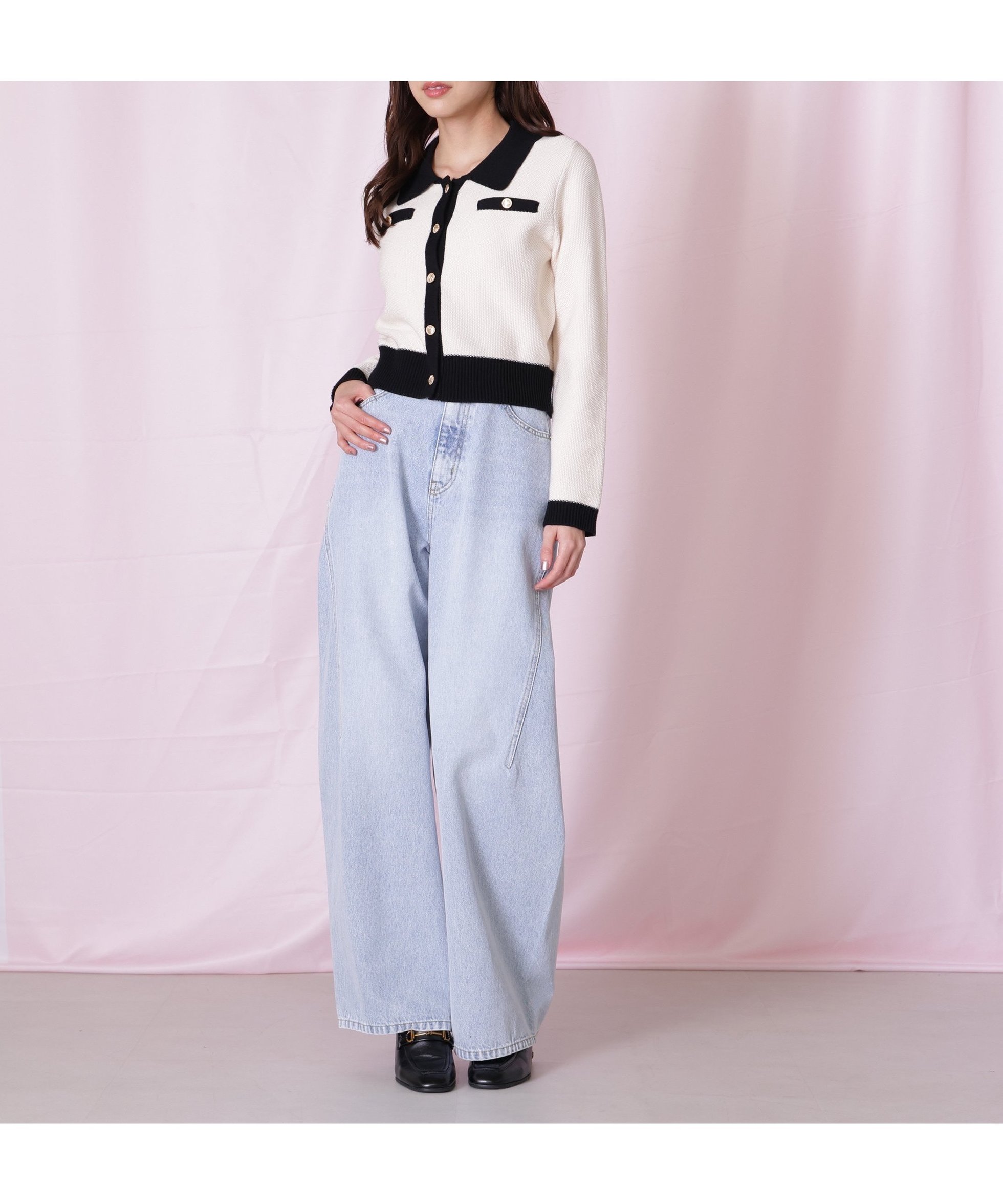 【ジルバイジルスチュアート/JILL by JILLSTUART】のリボン加工カーブパネルデニムパンツ インテリア・キッズ・メンズ・レディースファッション・服の通販 founy(ファニー) 　ファッション　Fashion　レディースファッション　Fashion for Women　パンツ　Pants & Trousers　デニムパンツ・ジーンズ・美脚デニム　Denim Jeans & Pants　スマート　Smart, Elegant　デニム　Denim, Jeans Material　フェミニン　Feminine, Girly　ポケット　Pocket, Pocket Detail　リボン　Ribbon, Bow　ブルー|ID: prp329100004831385 ipo3291000000035176429