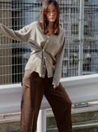 【ミースロエ/MIESROHE】のワークディテールサテンパンツ BRW[058]|ID: prp329100004831390 ipo3291000000035176458