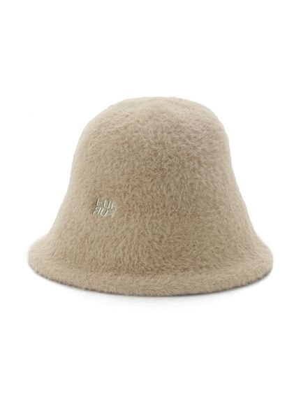 【ファーファー/FURFUR】のロゴ刺繍エコファーバケットハット インテリア・キッズ・メンズ・レディースファッション・服の通販 founy(ファニー) 　ファッション　Fashion　レディースファッション　Fashion for Women　シンプル　Simple, Minimal　スマート　Smart, Elegant　レオパード　Leopard, Animal Print　定番　Standard, Basic Item　無地　Plain, Solid Color　BEG[037]|ID: prp329100004831391 ipo3291000000035176464