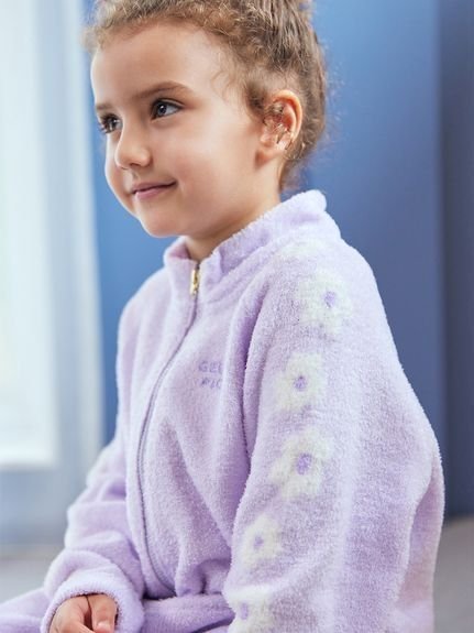 【ジェラート ピケ/gelato pique / KIDS】の【KIDS】スムーズィートラックジャケット インテリア・キッズ・メンズ・レディースファッション・服の通販 founy(ファニー) 　ファッション　Fashion　キッズファッション　Fashion for Kids　アウター　Coat Outerwear /Kids　秋　Autumn　吸水　Absorbent, Quick-Dry　ジャケット　Jacket, Outerwear　スマート　Smart, Elegant　トレンド　Trend, Trending Now　なめらか　Smooth, Silky Texture　フラワー　Flower, Floral　ラベンダー　Lavender　LAV[071]|ID: prp329100004831392 ipo3291000000035176476