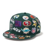 【ゴースローキャラバン/go slow caravan】のNEW ERA/ニューエラ 9FIFTY Team Logo Allover 人気、トレンドファッション・服の通販 founy(ファニー) ファッション Fashion レディースファッション Fashion for Women キャップ Cap, Baseball Cap コレクション Collection, Seasonal Line ニューヨーク New York, NYC Style 帽子 Hat, Headwear thumbnail グリーン|ID: prp329100004831399 ipo3291000000035176529
