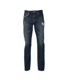 【ヒステリックグラマー/HYSTERIC GLAMOUR / MEN】のRW CLASH加工 スリムストレートデニムパンツ 人気、トレンドファッション・服の通販 founy(ファニー) ファッション Fashion メンズファッション Fashion for Men ボトムス Bottoms デニムパンツ・ジーンズ Denim Pants シンプル Simple, Minimal thumbnail Dインディゴ|ID: prp329100004831401 ipo3291000000035176540