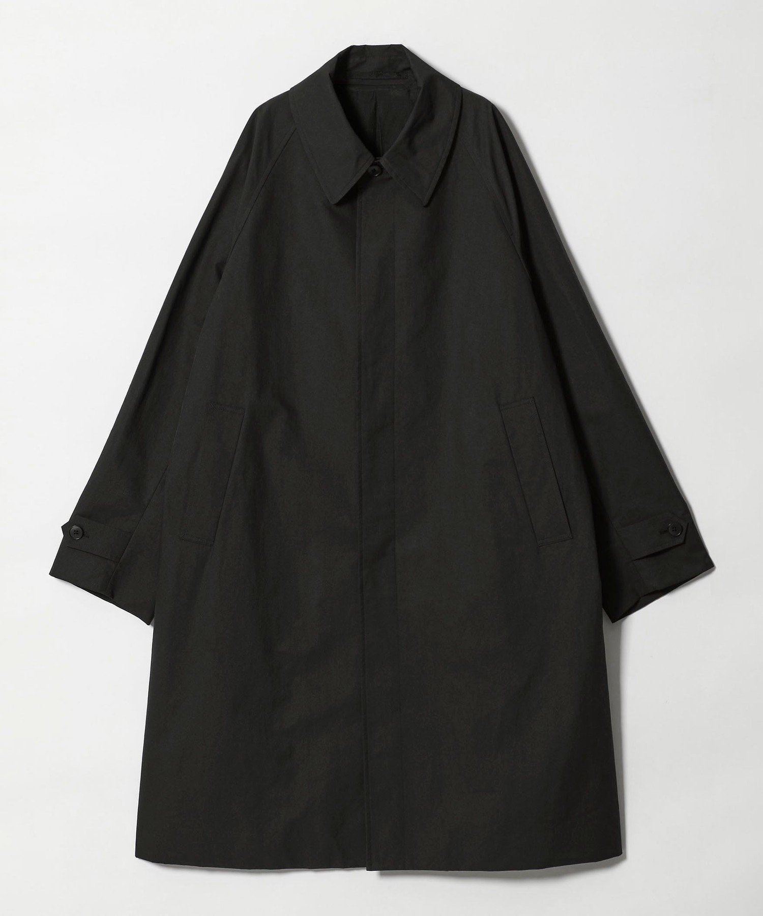 【ビューティ&ユース ユナイテッドアローズ/BEAUTY&YOUTH / UNITED ARROWS / MEN】のSteven Alan ディープ ベリーマエックス バルマカーン コート インテリア・キッズ・メンズ・レディースファッション・服の通販 founy(ファニー) 　ファッション　Fashion　メンズファッション　Fashion for Men　アメリカン　American Style　エレガント 上品　Elegant　シンプル　Simple, Minimal　スマート　Smart, Elegant　スリーブ　Sleeve, Long Sleeve / Short Sleeve　ニューヨーク　New York, NYC Style　ファブリック　Fabric, Textile　フォルム　Silhouette, Form　フロント　Front, Front Design　モダン　Modern, Contemporary　BLACK|ID: prp329100004831406 ipo3291000000035176580