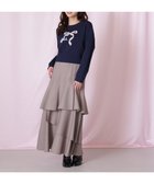 【ジルバイジルスチュアート/JILL by JILLSTUART】のアシメティアードスカート 人気、トレンドファッション・服の通販 founy(ファニー) ファッション Fashion レディースファッション Fashion for Women スカート Skirts ティアードスカート Tiered Skirts ストレッチ Stretch, Stretchy Fabric スマート Smart, Elegant ティアードスカート Tiered Skirt, Flounced Skirt デニム Denim, Jeans Material フィット Fit, Slim Fit thumbnail ブラウン|ID: prp329100004831411 ipo3291000000035176621