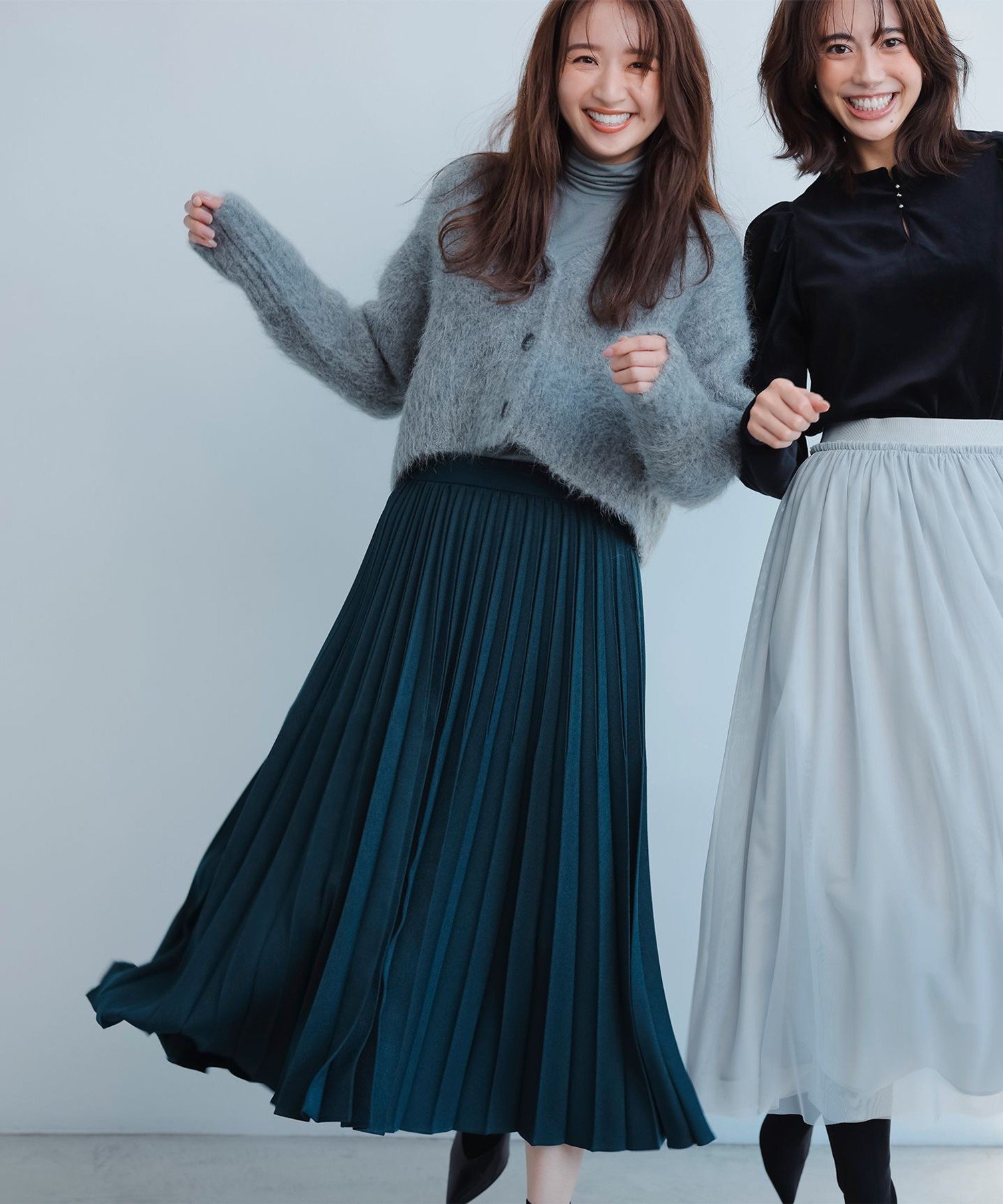 【エニー/ANY】の【10色展開/ウエストゴム】ウーリッシュフラノ プリーツスカート 人気、トレンドファッション・服の通販 founy(ファニー) 　ファッション　Fashion　レディースファッション　Fashion for Women　スカート　Skirts　プリーツスカート / 上品フェミニンスタイル　Pleated Skirts　フェミニン　Feminine, Girly　フレア　Flare, Flared　プリーツ　Pleats, Pleated　再入荷　Restock / Back in Stock　エレガント 上品　Elegant　 other-1|ID: prp329100004831420 ipo3291000000035176693